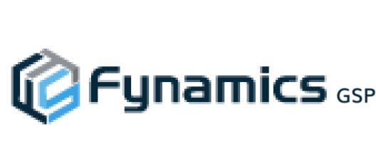 Fynamics Logo: Streamline GST return filing with Fynamics integration in ATOM.